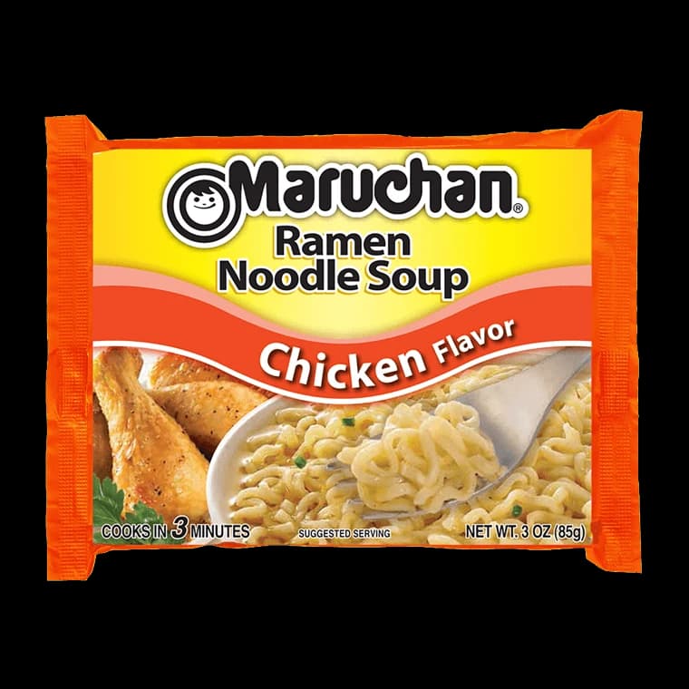 Maruchan chicken flavor ramen package