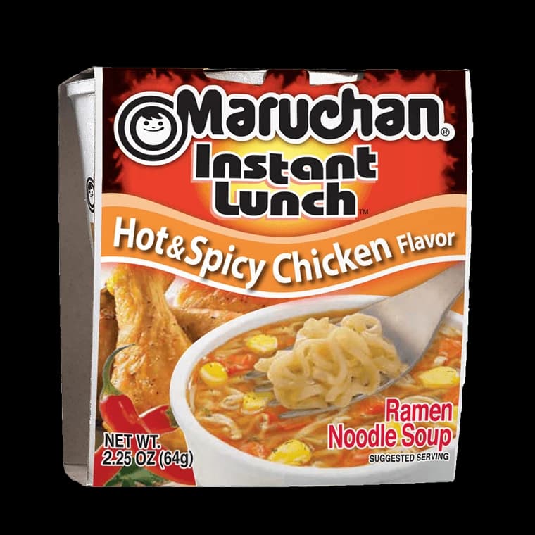 Maruchan instant lunch hot and spicy chicken flavor ramen