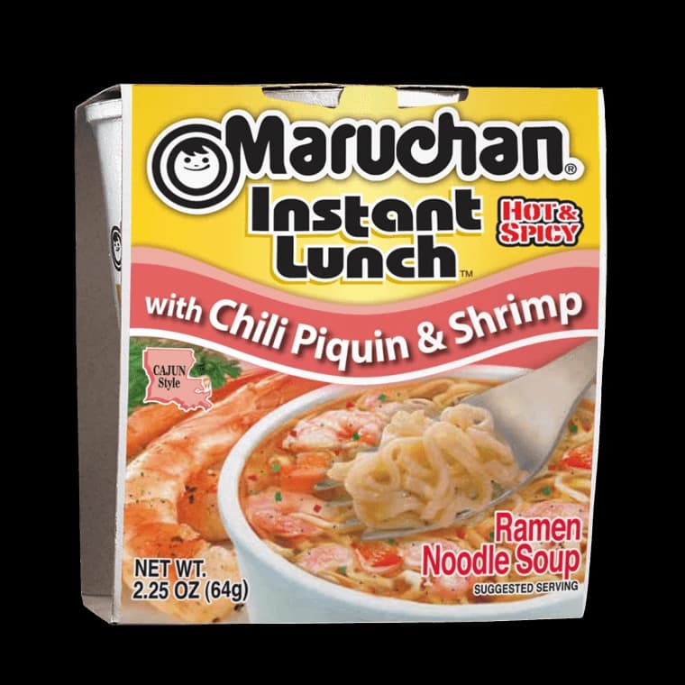 Maruchan Instant Lunch Ramen Cup with Chili Piquin & Shrimp