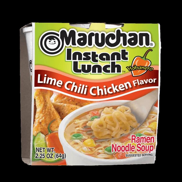 Maruchan instant lunch lime chili chicken flavor ramen