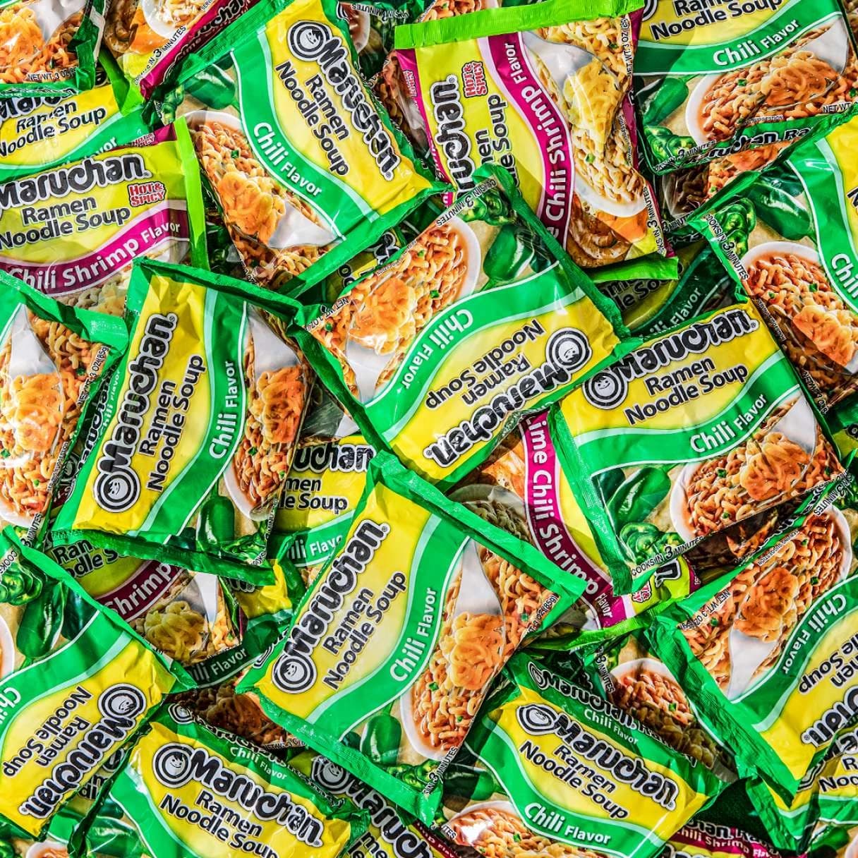 Maruchan ramen packages