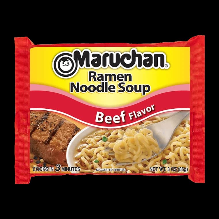 Maruchan Beef Flavor Ramen Packet