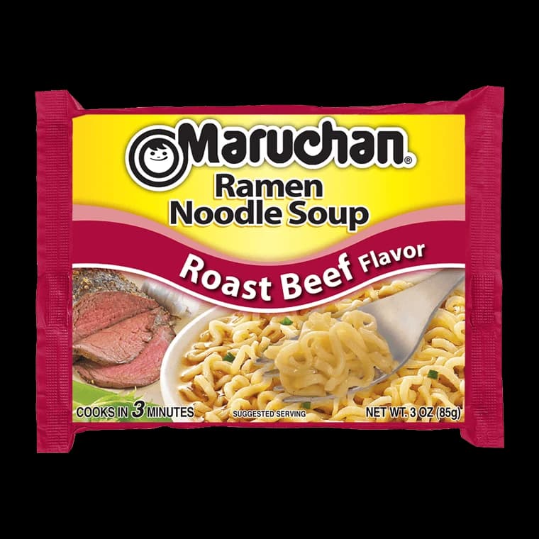 Maruchan Roast Beef Flavor Ramen Packet