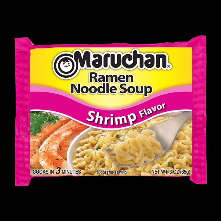 Maruchan Shrimp Flavor Ramen Packet
